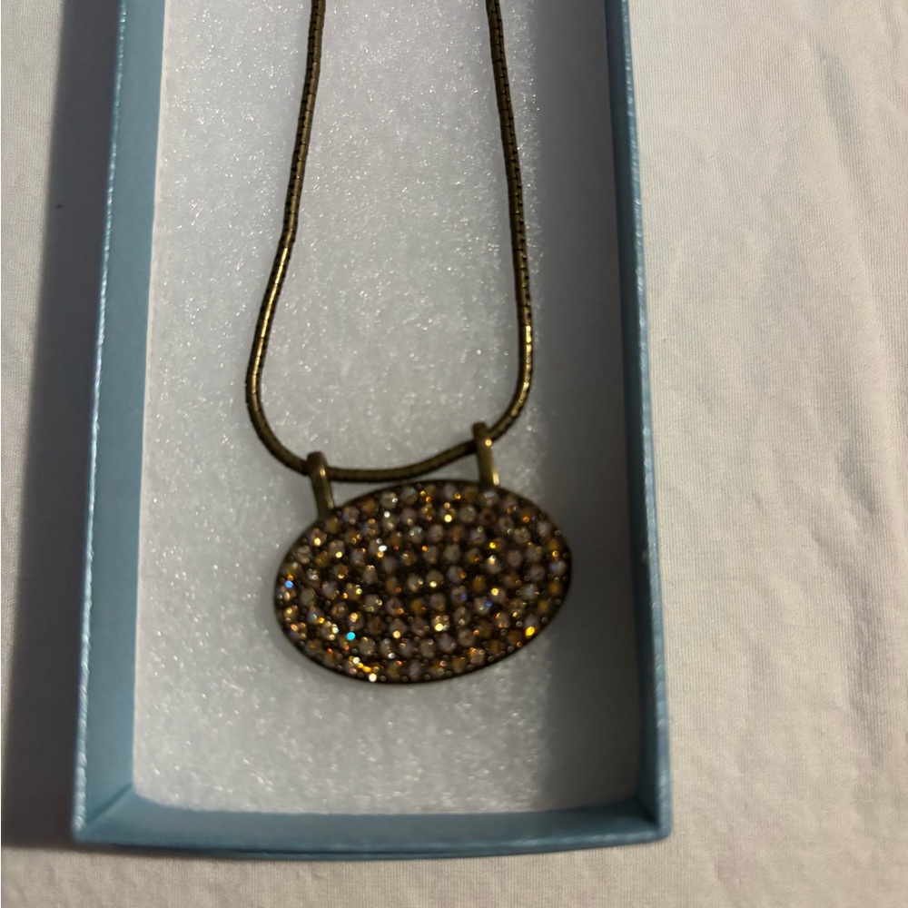 Touchstone Crystal Around Town Necklace, Antique